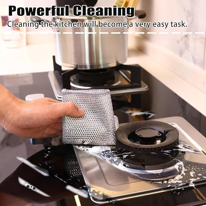 10 Wire Dishwashing Rags