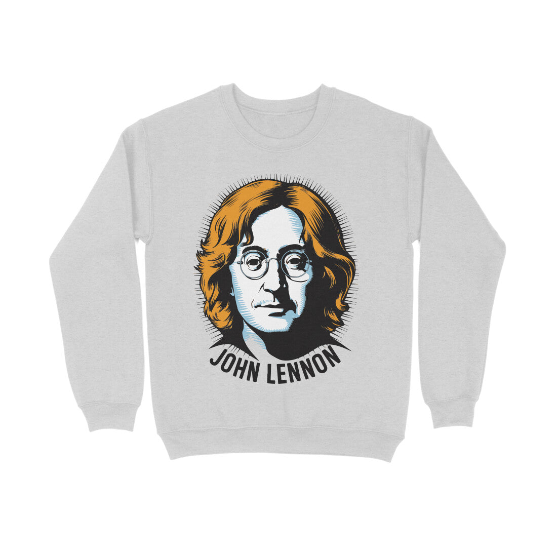 Nairose Premium John Lennon Printed Sweatshirt | Unisex Regular Fit