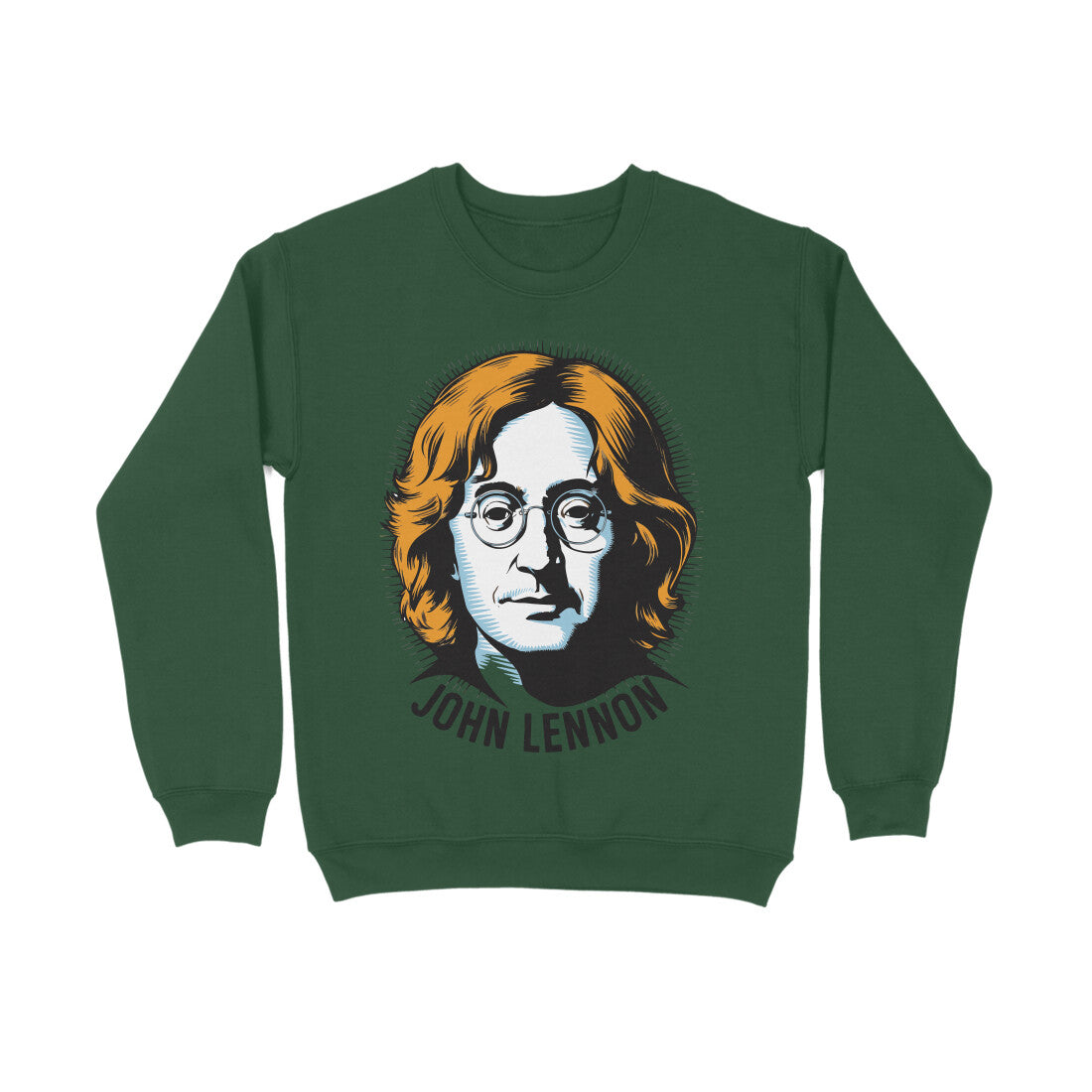 Nairose Premium John Lennon Printed Sweatshirt | Unisex Regular Fit