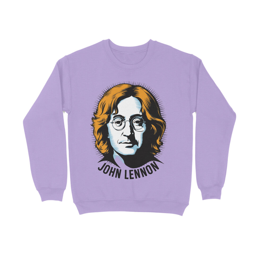 Nairose Premium John Lennon Printed Sweatshirt | Unisex Regular Fit